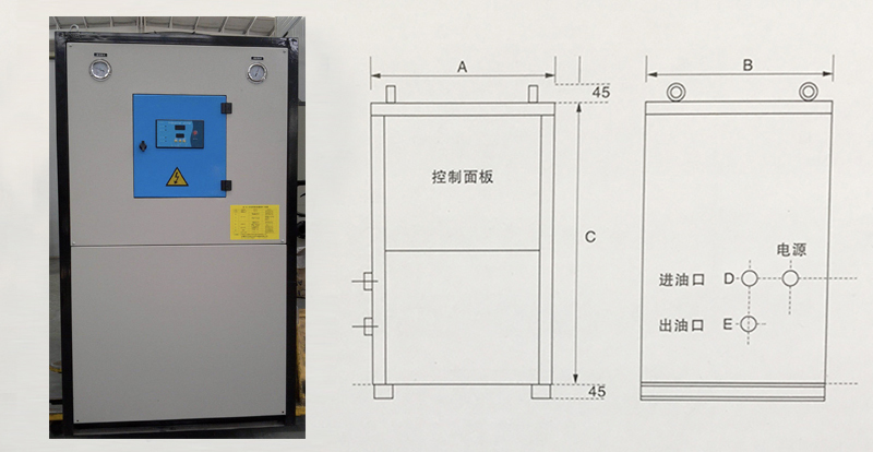 智能單機組油冷機